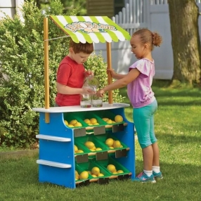 Melissa and Doug - Дървен щанд 2 в 1 